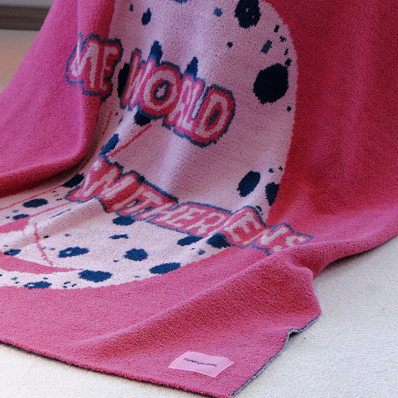 办公室卡通针织毛毯地毯沙发垫夏季客厅新款午睡空调加厚沙发盖毯