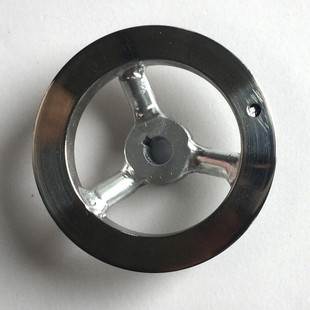 厂家供应手轮刻度不锈钢抛光型不锈钢手轮不锈钢背波纹手轮