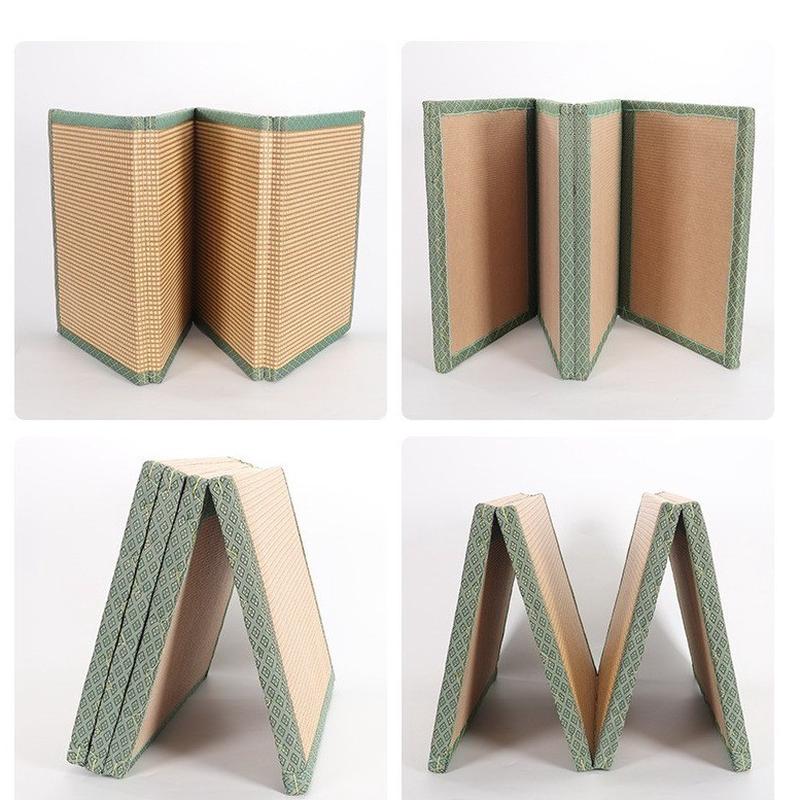 定制多功能日式榻榻米可折叠地垫黄麻椰棕床垫家用飘窗榻榻米凉席