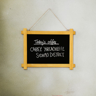 复古悬广告牌小黑板餐饮挂式店铺用商用手写菜单展示牌告示招牌