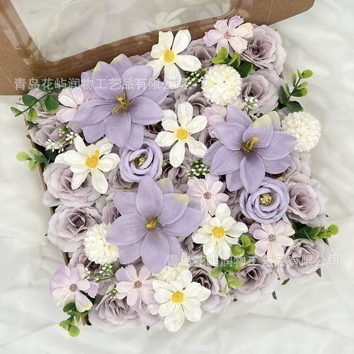 婚庆仿真花花头带杆绢花情人节热销diy手捧花气氛布置道具