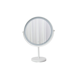 批发定制圆形ed化妆镜带灯台式可旋转桌面镜子网红补光梳妆镜