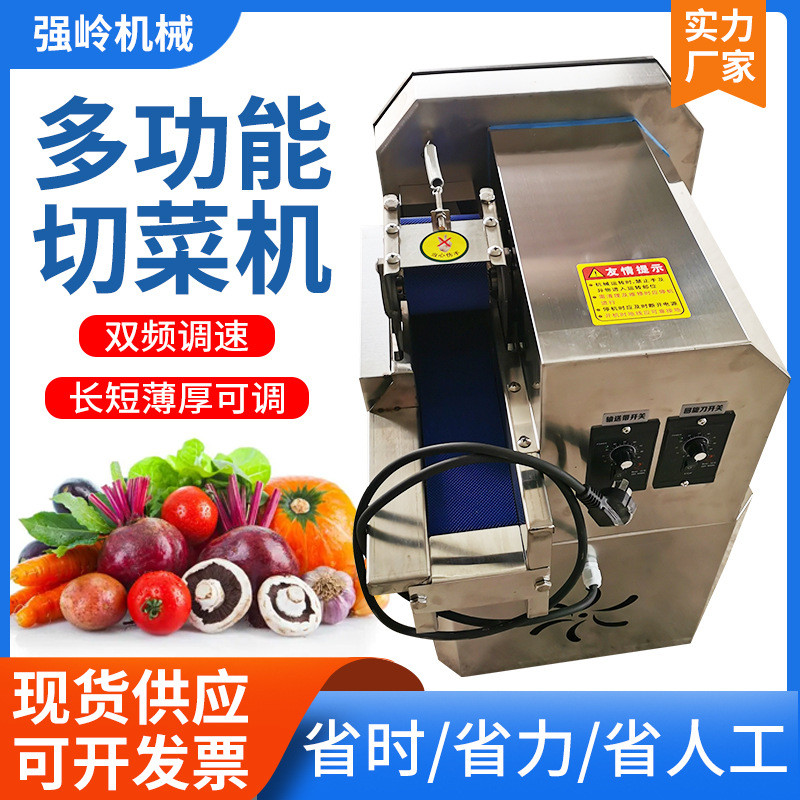 小型切菜机多功能电动切片切丁切丝机商用切葱花全自动切菜机设备