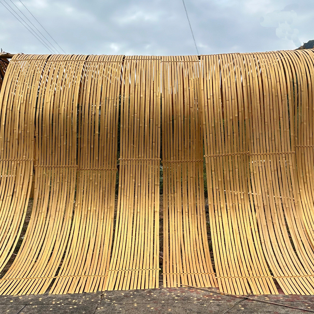 热销现货手工婚庆金色竹排婚礼篾条花艺装饰品竹长竹排竹编竹片竹