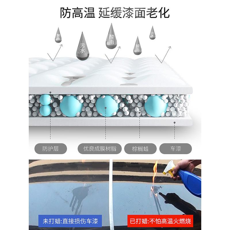 热销车仆汽车蜡通用白色车用腊养护上光保养抛光蜡防护镀膜黑车专