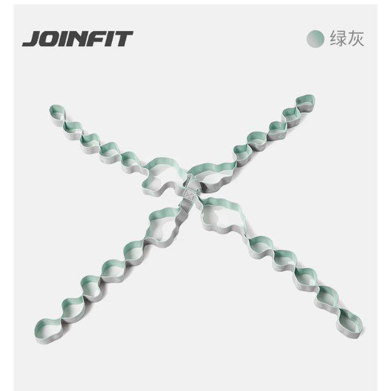 joinfit数字健身瑜伽弹力带开肩开背伸展带十字拉力带训练带