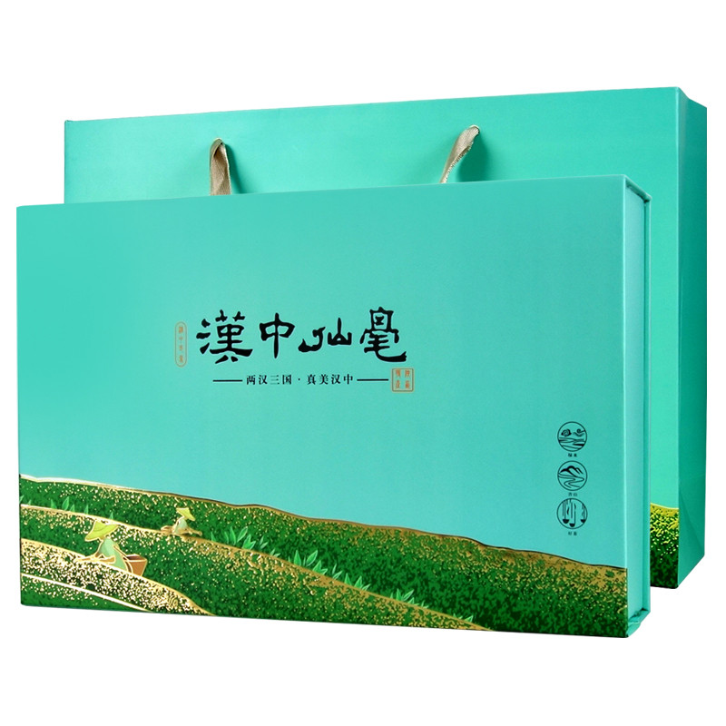 2025汉江春陕西汉中仙毫礼盒装新茶正宗午子仙毫雀舌茶叶西乡绿茶