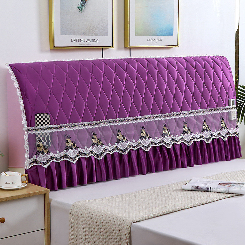 jz05床头套罩ins风一体2022年简单大方新款夹棉通用全包加厚防尘