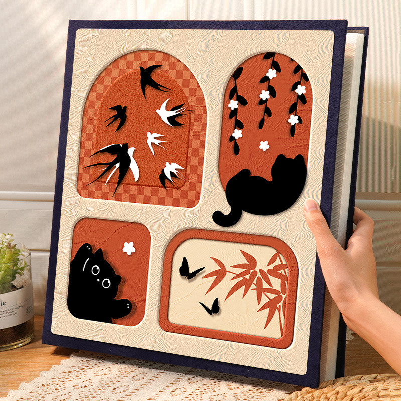 6寸7寸大容量照片收纳影集混装插页式相册旅行成长宝宝纪念册记录