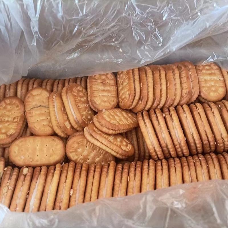 现货老式怀旧夹心饼干4斤整箱独立散装8090后童年奶油饼干休闲零