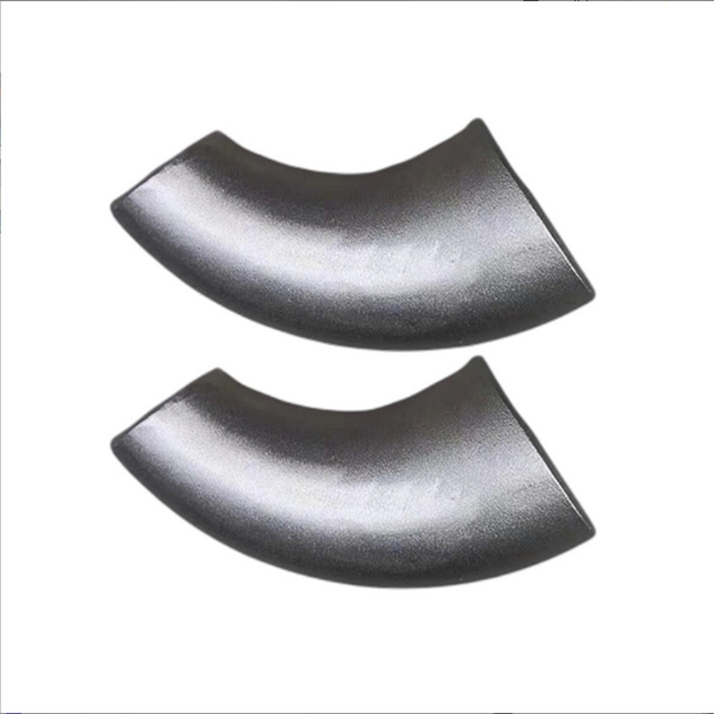 变径弯头工厂定制度碳钢大小弯冲压焊接钢制无缝异径90无缝弯头