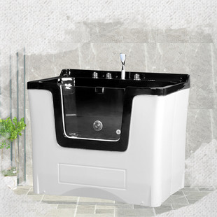 热销亚克力宠物spa大型犬浴缸宠物店专用浴缸洗澡池spa机7312