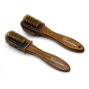 猪鬃毛鞋刷麂皮刷子反绒皮刷鹿皮翻毛皮专业清洁刷绒面鞋雪地靴去