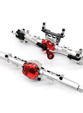 热销1/10rc仿真攀爬车金属车轴scx10ii9004690047cnc前后车桥配件