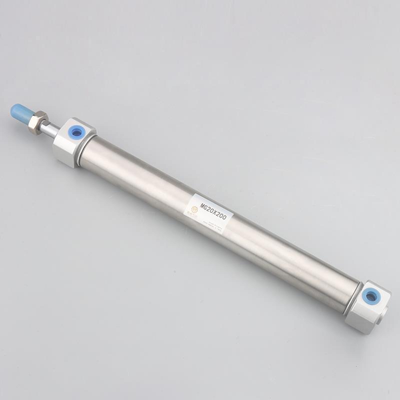 热销亚德客型不锈钢迷你气缸mg50x50x75x100x125x150x175x200x225