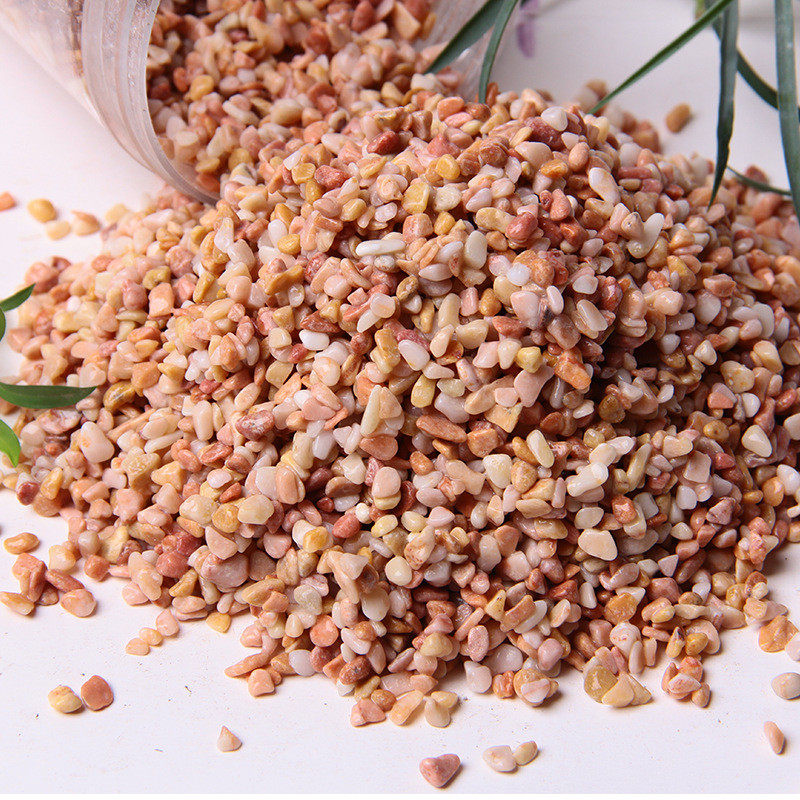 机制水洗石鱼缸底砂批发洗米石子多色厂家多肉装饰水洗石