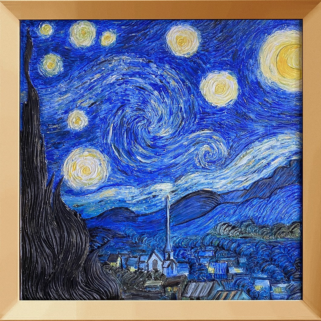 福雕家饰diy手绘油画送友亲子创意工艺礼品填色数字油画宠物饰品