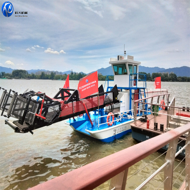 热销水面打捞保洁船四川大型水库垃圾打捞船水库树枝水草清理设备