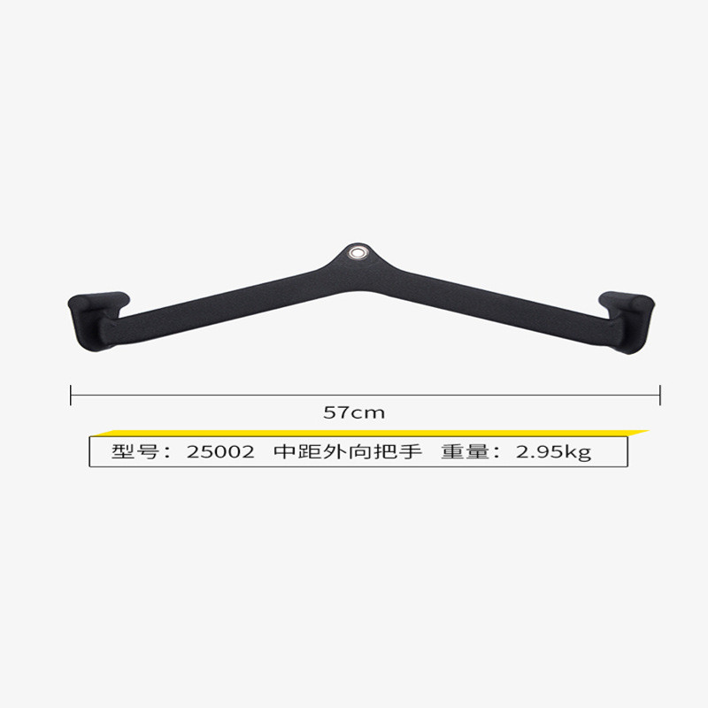 健身房拉背可调夹胸把手背高位下拉训练器拉杆拉背练八件套