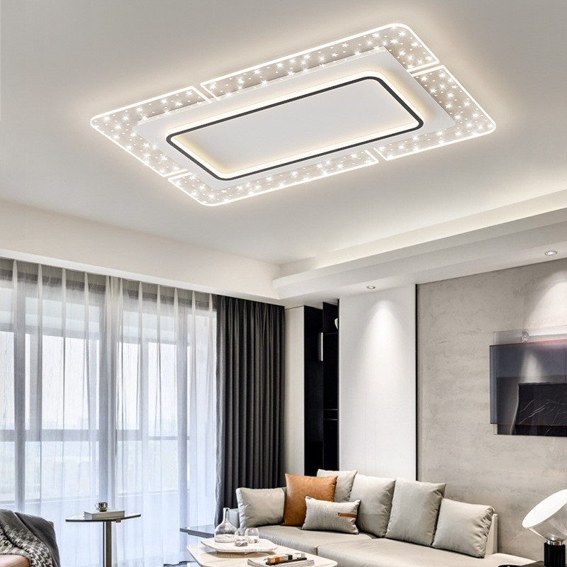 2022新款led吸顶灯长方形客厅灯卧室书房办公室简约现代大气灯具