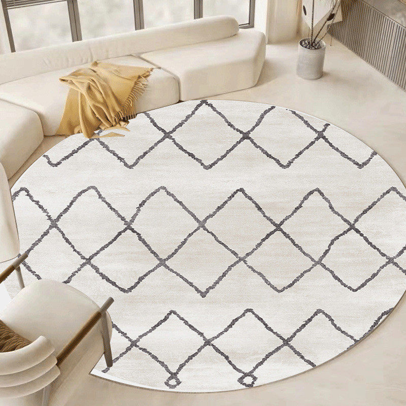 轻奢圆形地毯转椅地垫卧室化妆椅垫子沙发客厅书房学习椅子电脑椅,居家布艺,地毯,淘宝优惠券,粉丝福利购,淘宝优惠卷