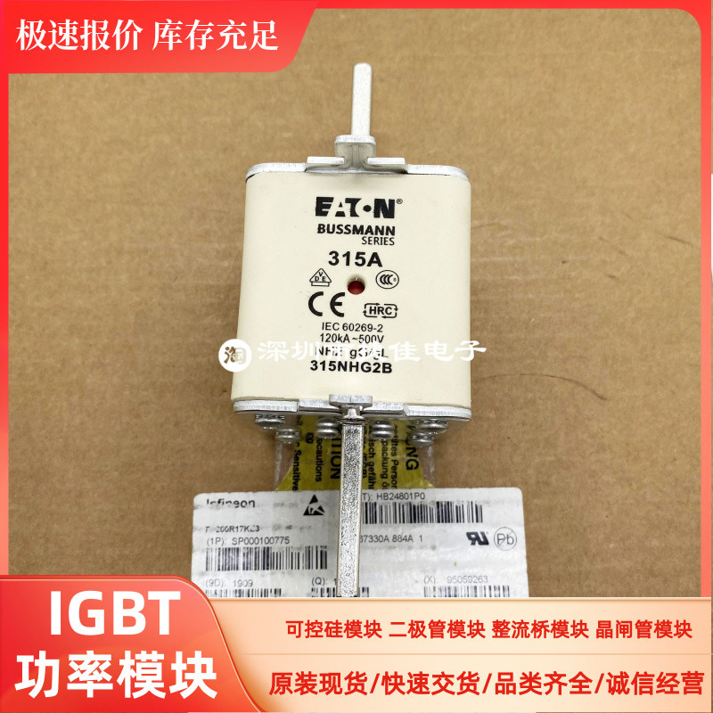 315NHG2B 125NHG0B 160NHG0B 200NHG1B 2NHG000B NH2 500V 熔断器