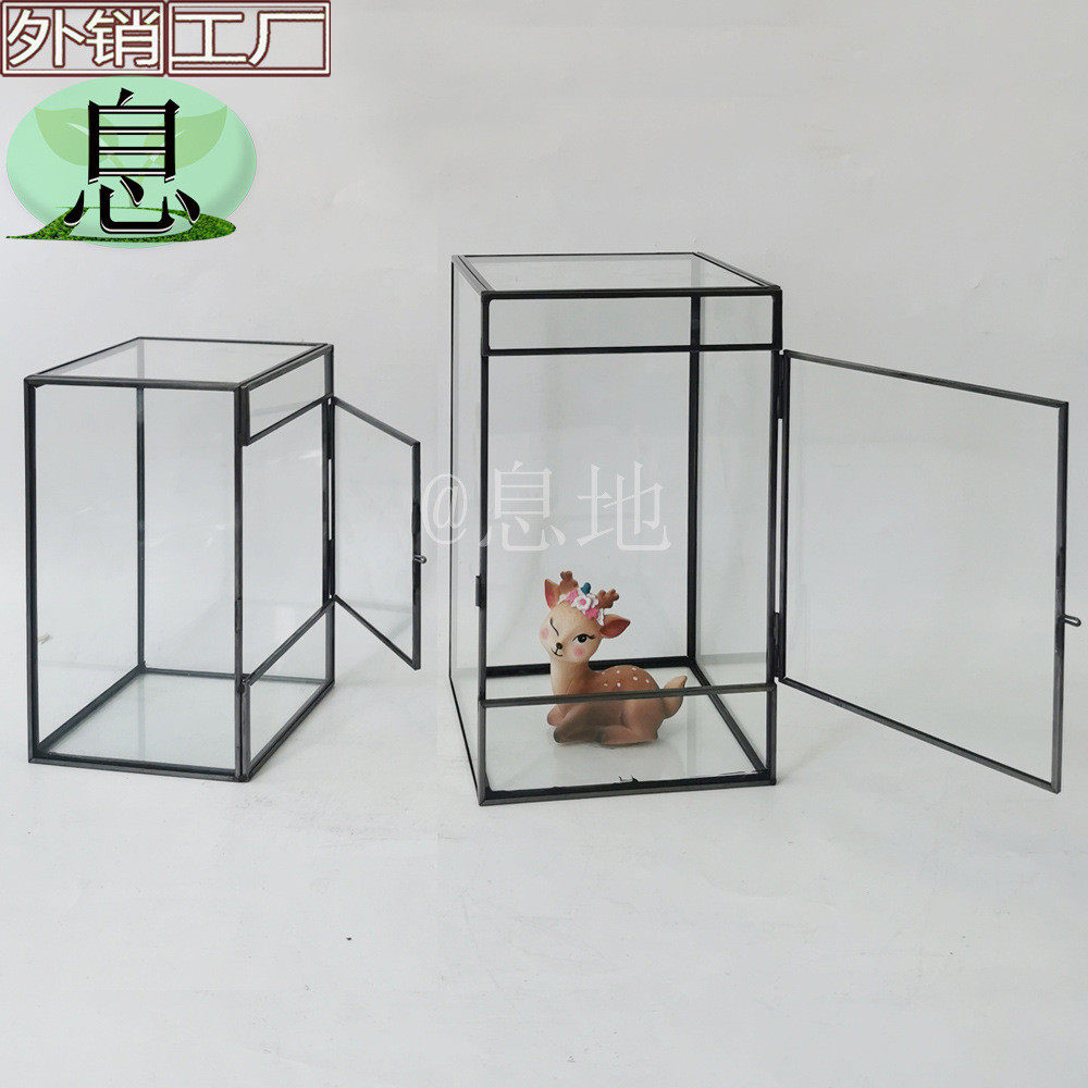 四方盒开门带前2个挡板微景观苔藓玻璃盒,鲜花速递/花卉仿真/绿植园艺,造型盆景,淘宝优惠券,粉丝福利购,淘宝优惠卷