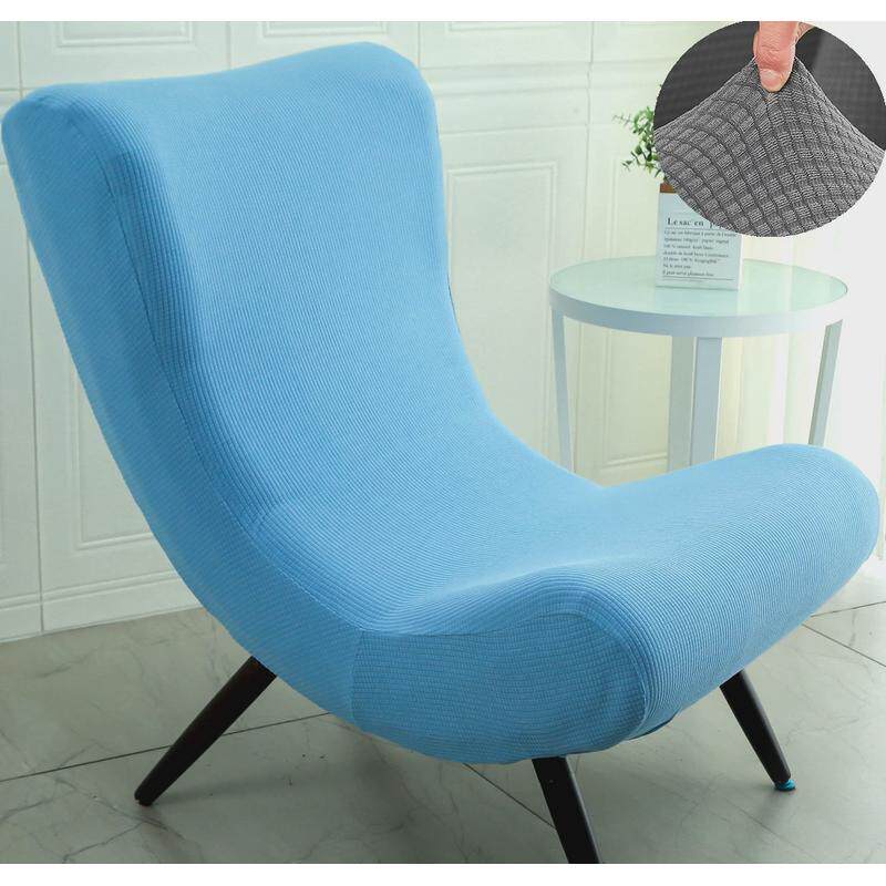 单人沙发套罩全包万能美式座躺椅无扶手蜗牛懒人高靠背小型独个垫