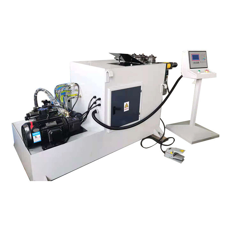 滚圆机加工定制钢管不锈钢管弯圆金属圆管方管全自动数控滚圆机