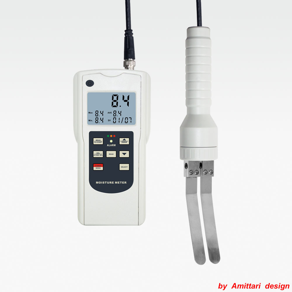 热销数显多功能纸张水分仪am-128pp