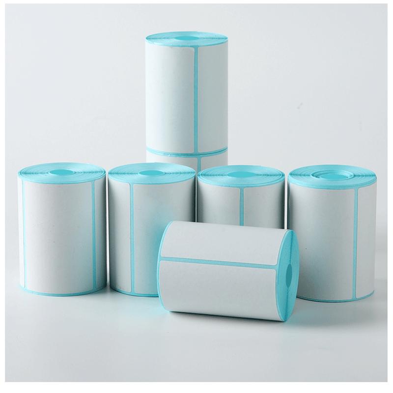 热销三防热敏标签打印纸60x40x300张驿站入库标签纸取不干胶贴纸