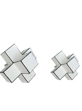 现代轻奢手工样板间艺术品软装家居马毛几何摆件书房电视柜装饰品