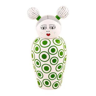 北欧设计师五大洲娃娃花瓶陶瓷简约创意客厅卧室桌面摆件