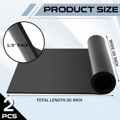 热销Pangda2PcsRubberSheetRolls16''Widex1\/8"