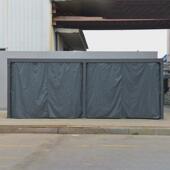 户外凉亭庭院铝合金帐篷别墅花园室外露台遮阳棚休闲百叶篷带篷布