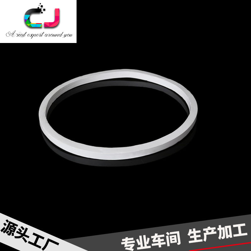 聚四氟乙烯膨胀支持垫圈定制闹高温密封垫圈聚四氟乙烯垫圈批发