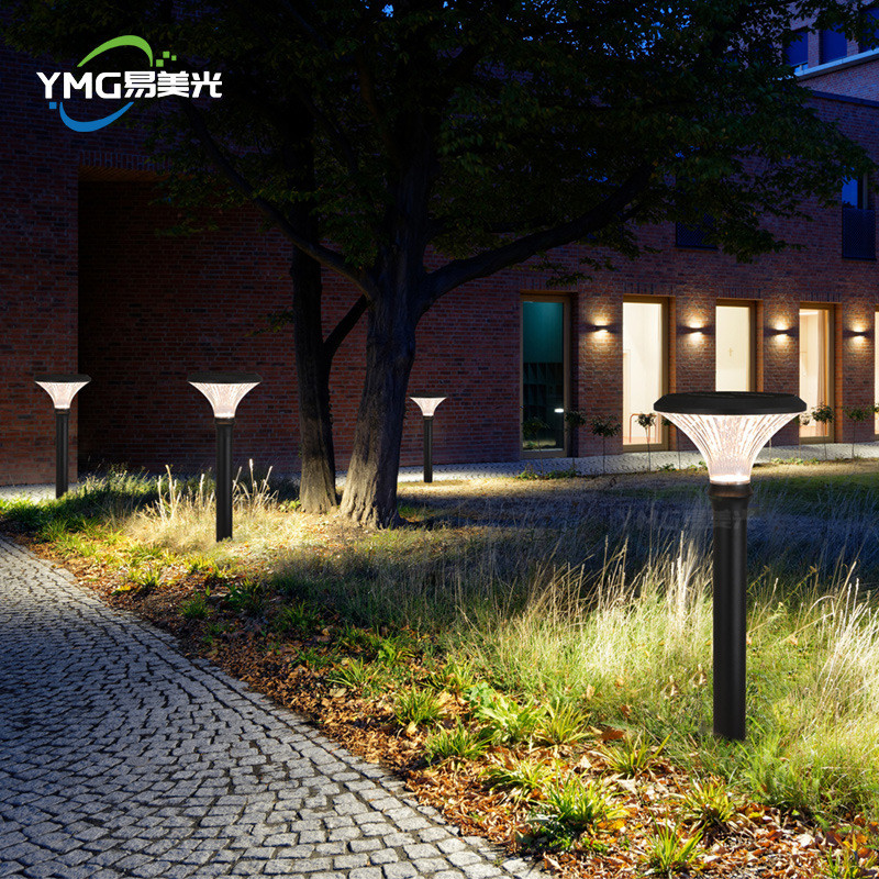 热销太阳能草坪灯户外现代防水草地庭院灯市电led小区花园景观路
