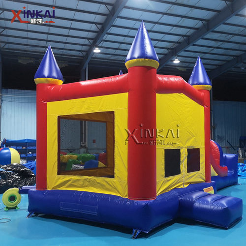 厂家直销水上乐游园滑梯儿童充气城堡户外游乐场蹦床充气模型