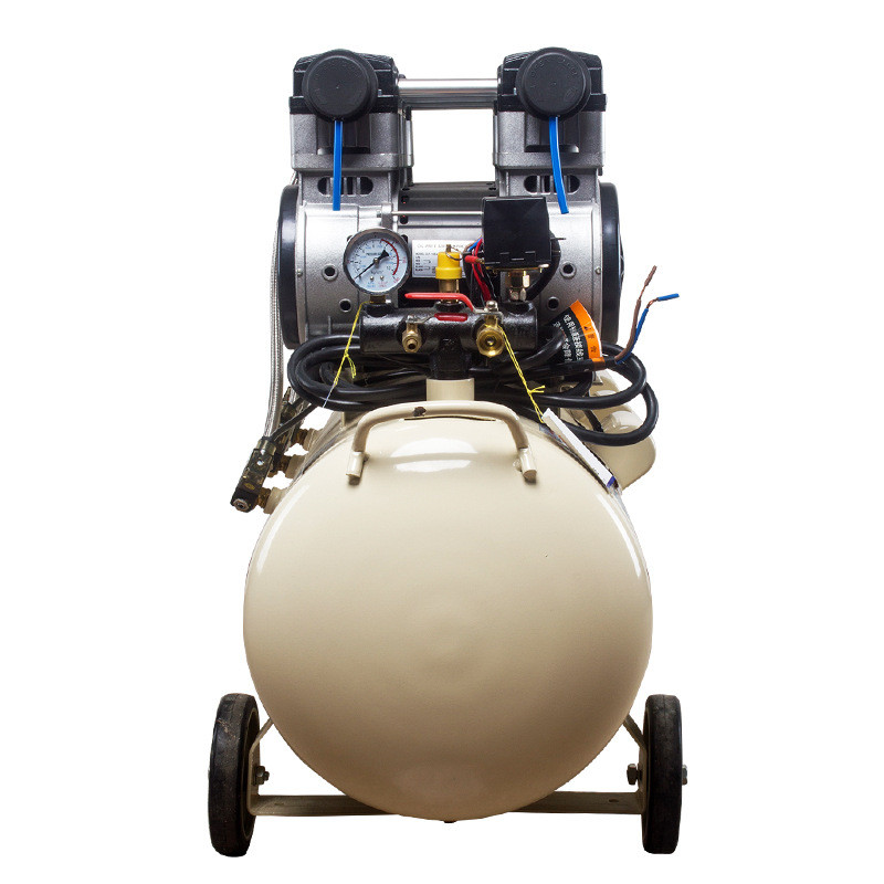 汽车1500wx3-100l低噪音压缩机无油润滑气泵奥突斯空压机美容店