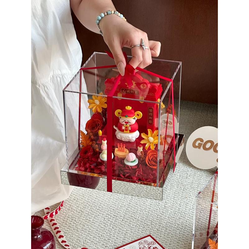 新店大吉开业送财神爷爷财源滚滚招财进宝六六大顺送朋友公司开业