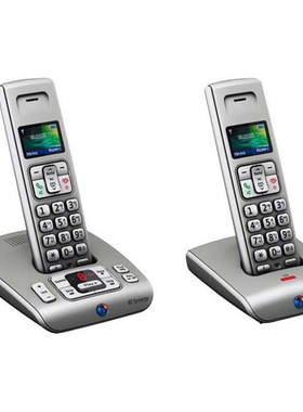 英国bt数字无绳电话机dect6 0家庭公司座机来电子母机大按键单机