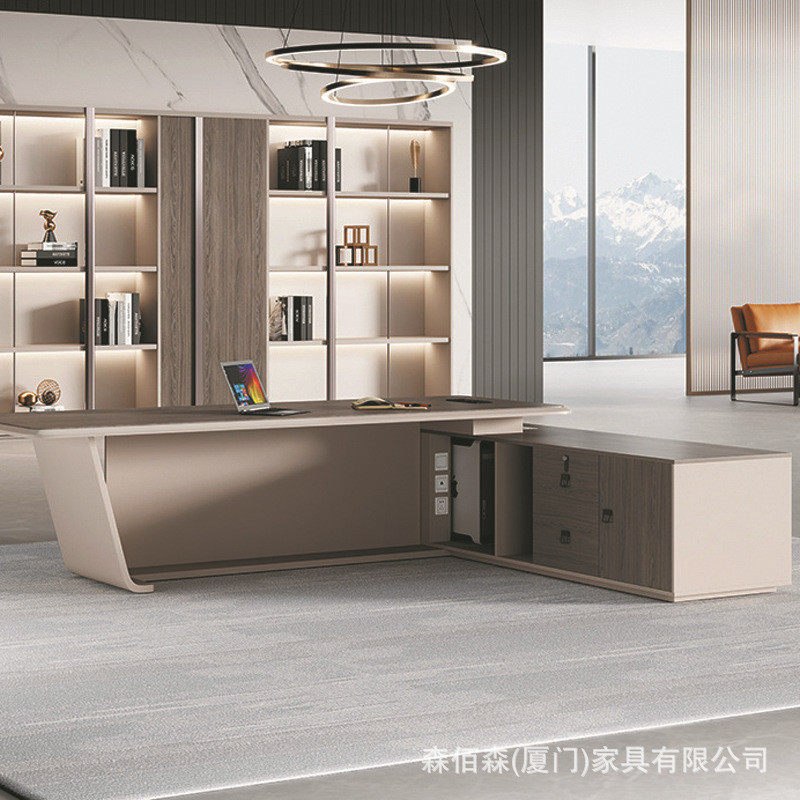 热销新款现代大班台办公桌工作桌经理总裁电脑老板桌创意设计师家,商业/办公家具,大班台/主管桌,淘宝优惠券,粉丝福利购,淘宝优惠卷