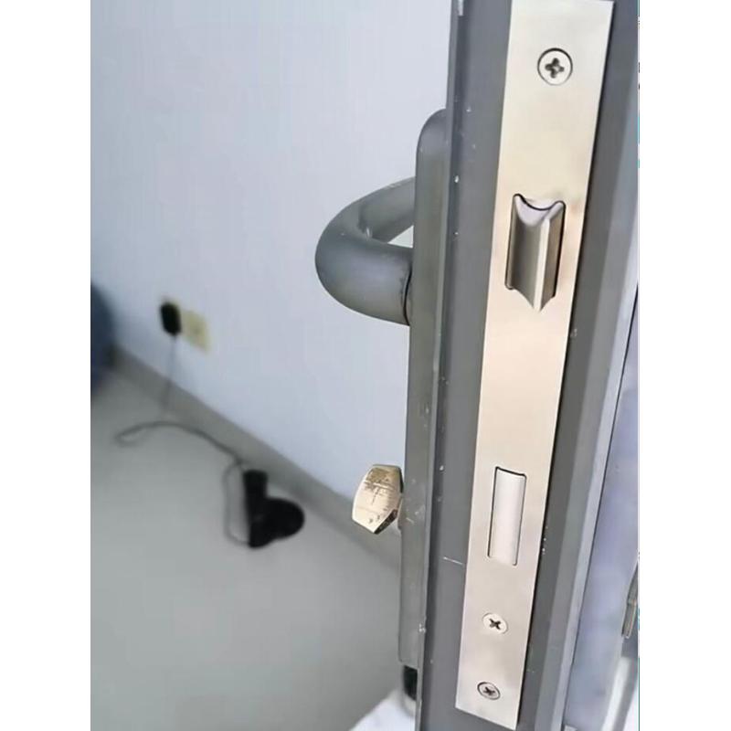 塑钢门窗配件通用型断桥多点锁体新款执手锁老式锁芯门锁9234斜舌