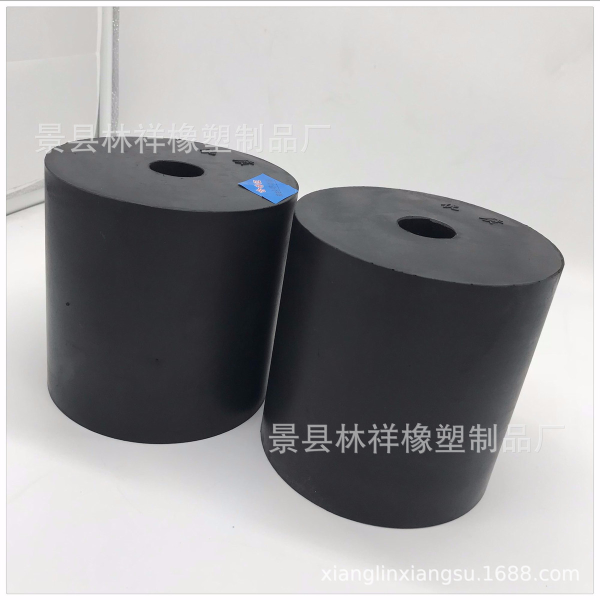 林祥耐磨塑加工橡胶制品减震橡胶圆柱橡防震耐油橡胶弹簧