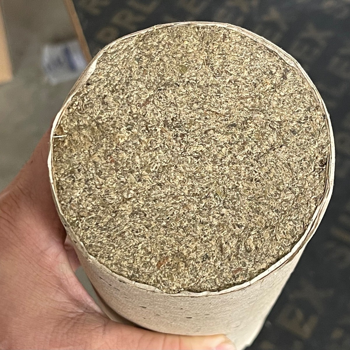 归朴石磨艾条10*20cm粗艾三年陈粗磨精筛纯叶艾草艾绒灸条厂家直