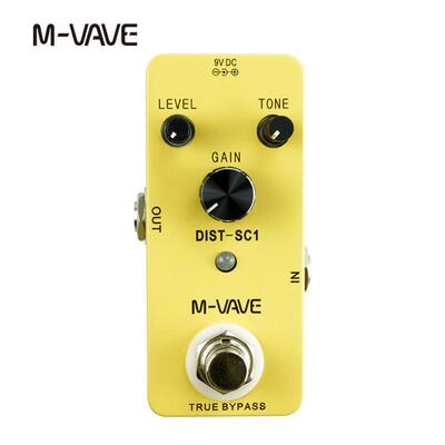 迷你失真distortion电吉他效果器单块