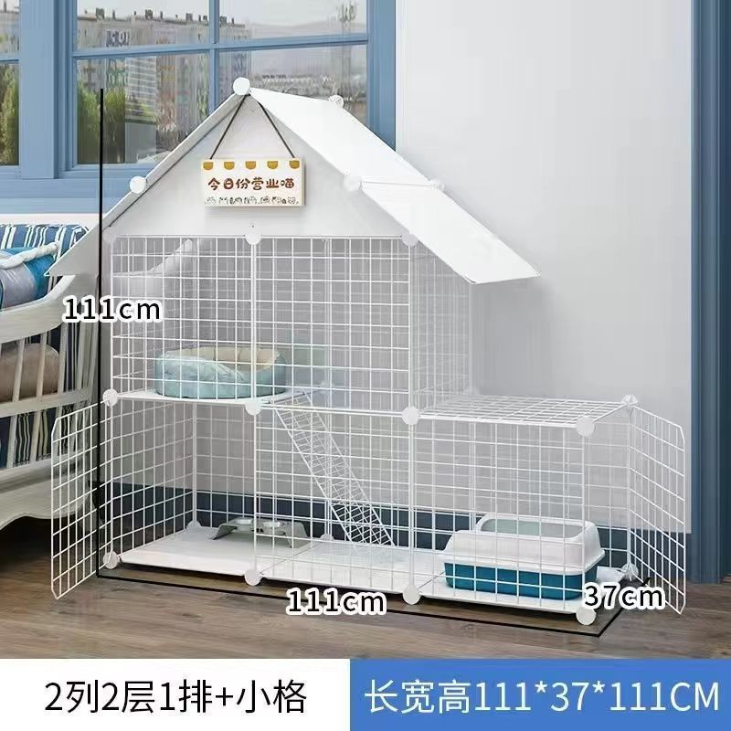 猫笼子别墅家用宠物用品双层室内超大空间三层幼猫咪猫窝猫舍