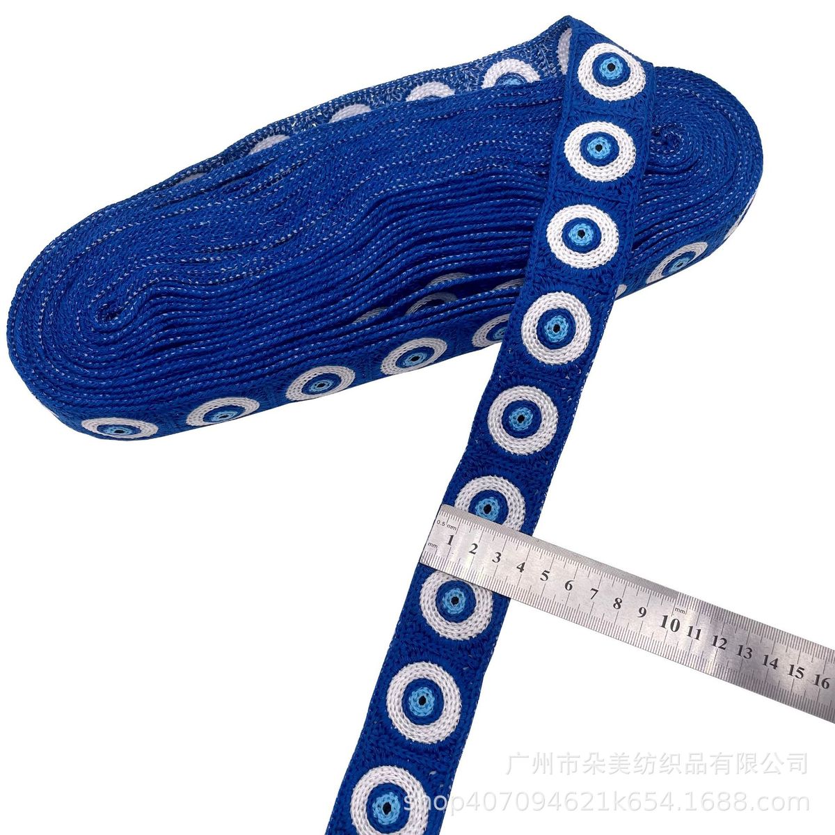 现货直供外贸服装箱包仿手钩刺绣花边水溶绣花织带鞋材辅料配饰