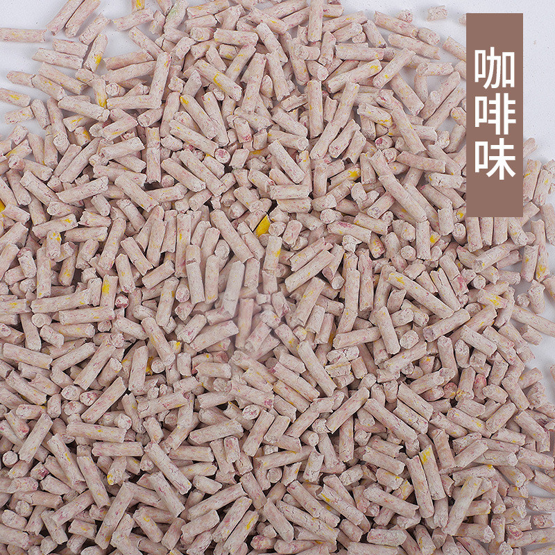 厂家直销豆腐猫砂天然植物速结团无粉尘真空包装除臭猫砂