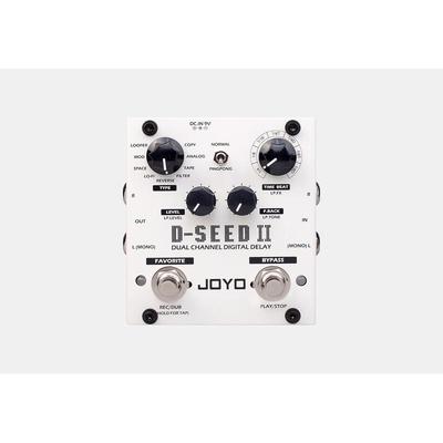 JOYOD-SEEDII二代双通道延时四种延时模式电吉他单块效果器